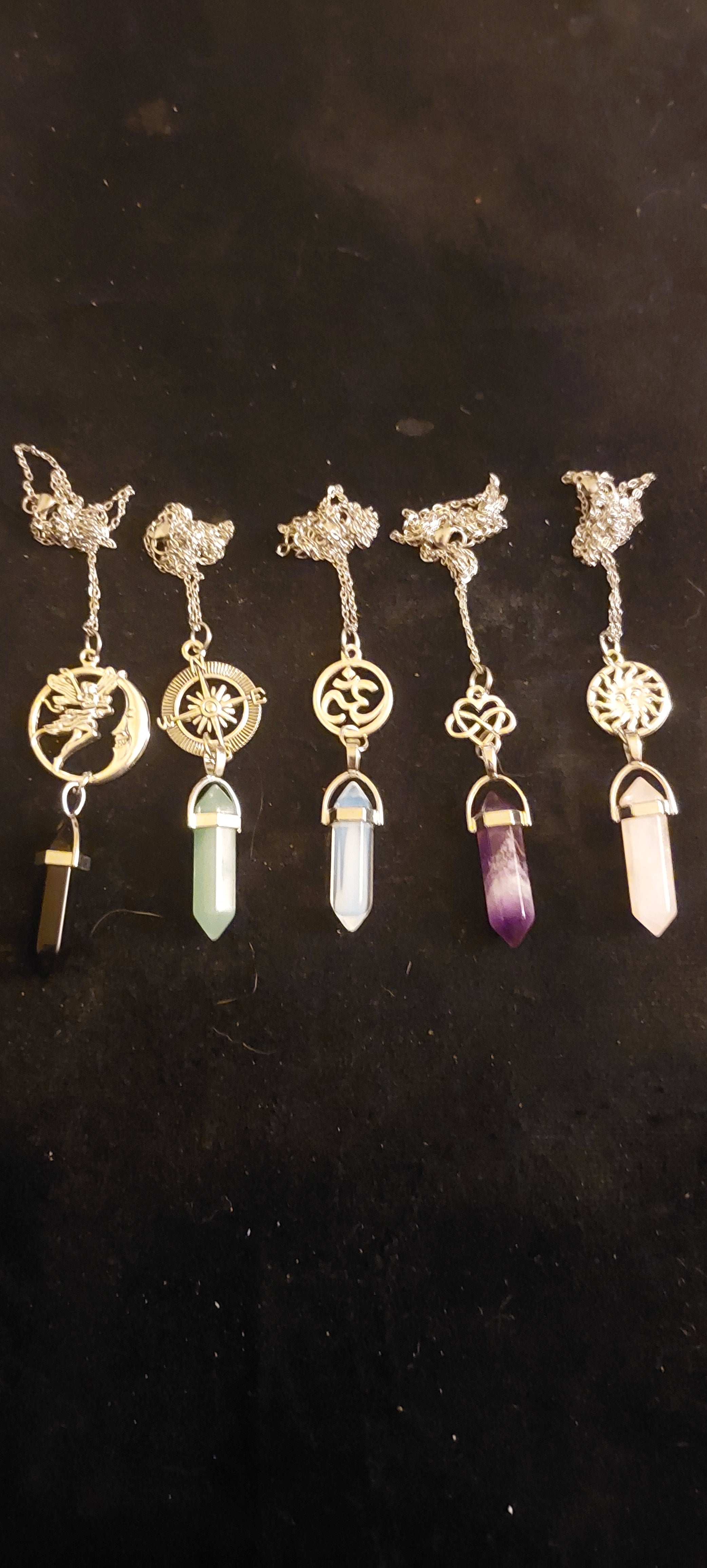 Crystal Spires Necklace