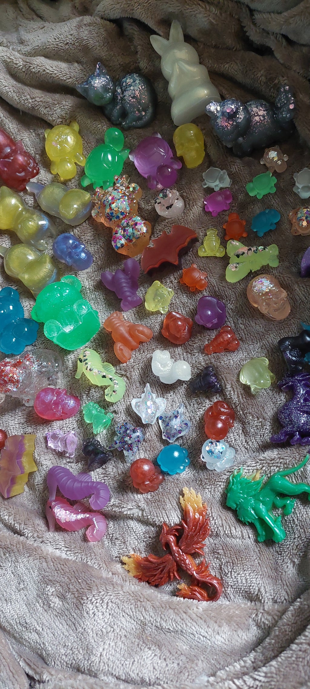 Mini Animal Resin Bags