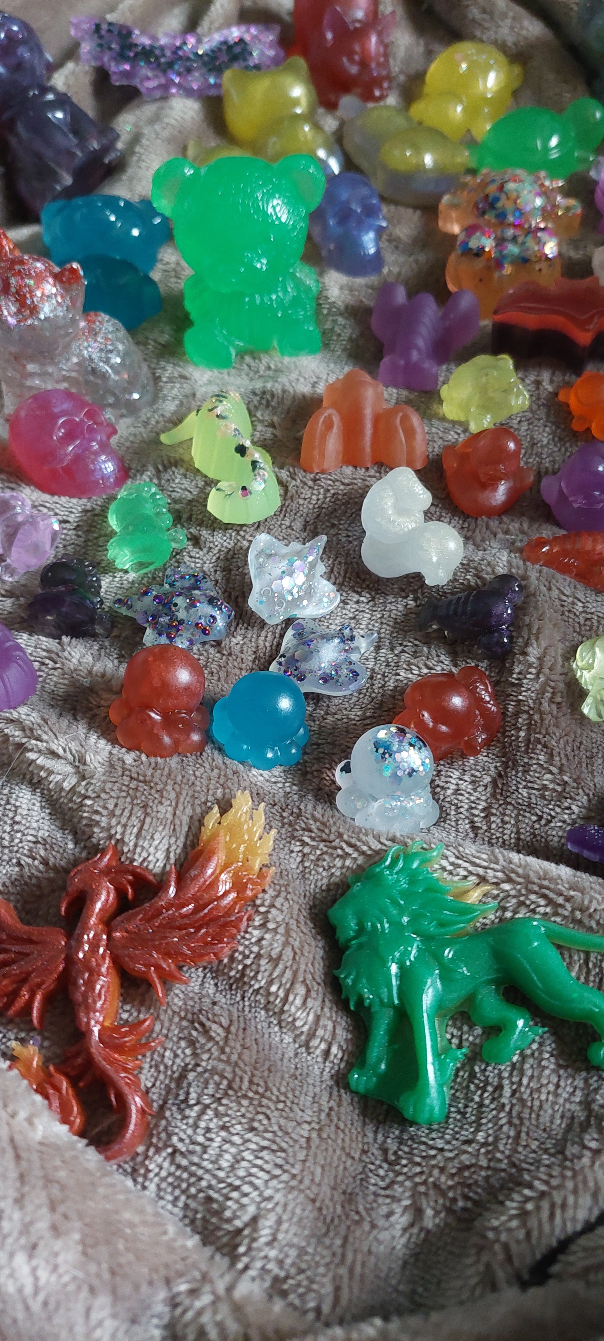 Mini Animal Resin Bags