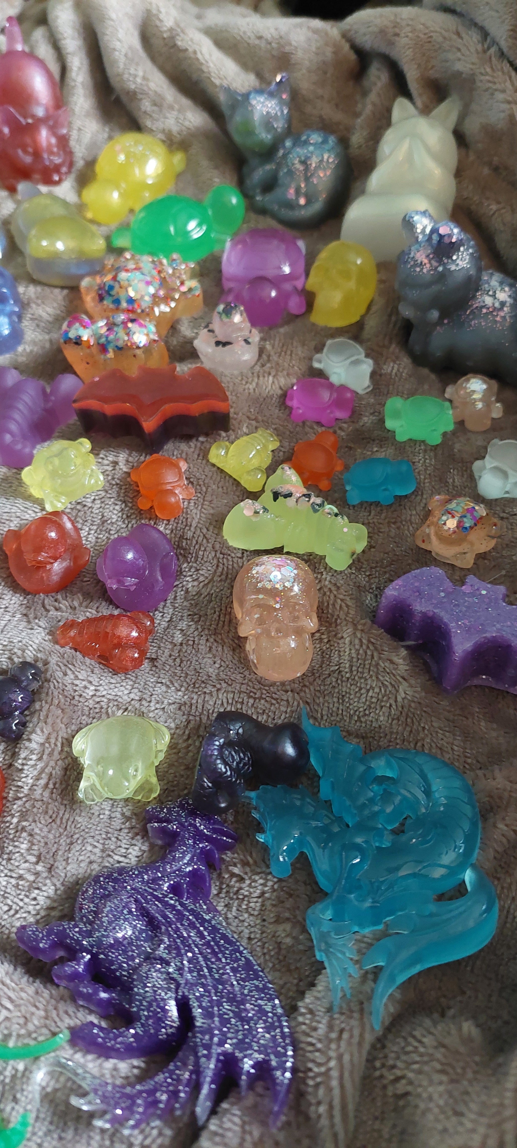 Mini Animal Resin Bags