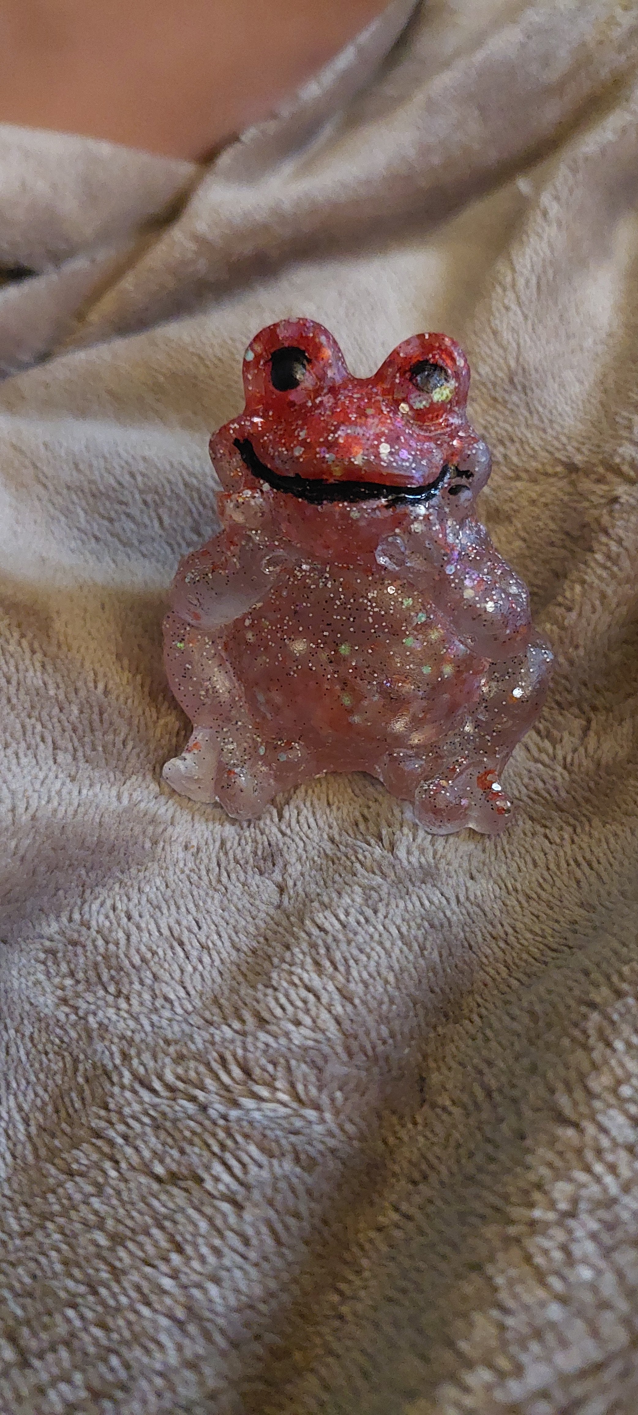 Charming Little Resin Frog