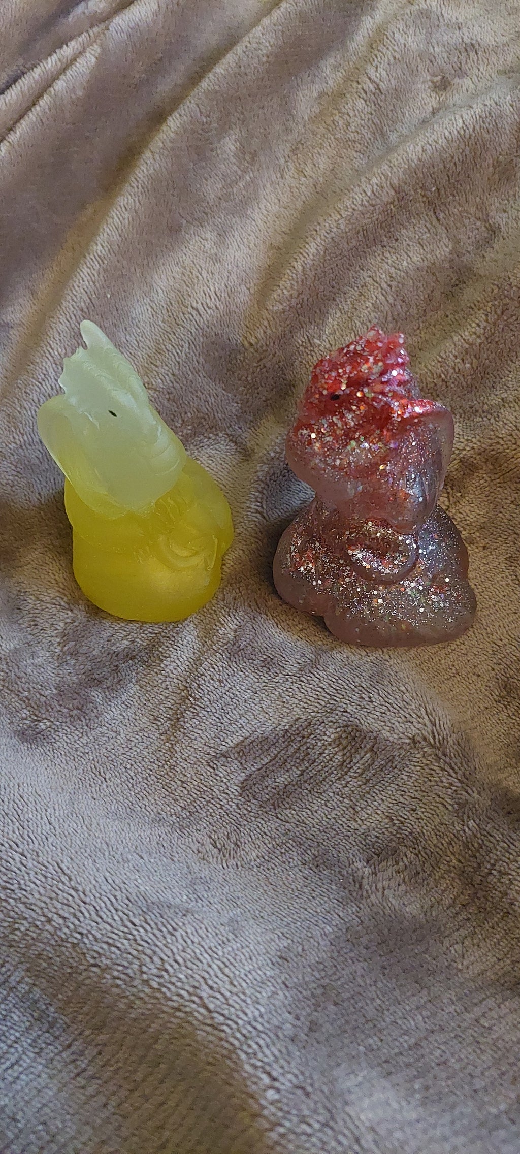 Resin Dragon Statue - Sitting Tall