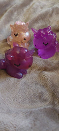 Resin Sitting Unicorn