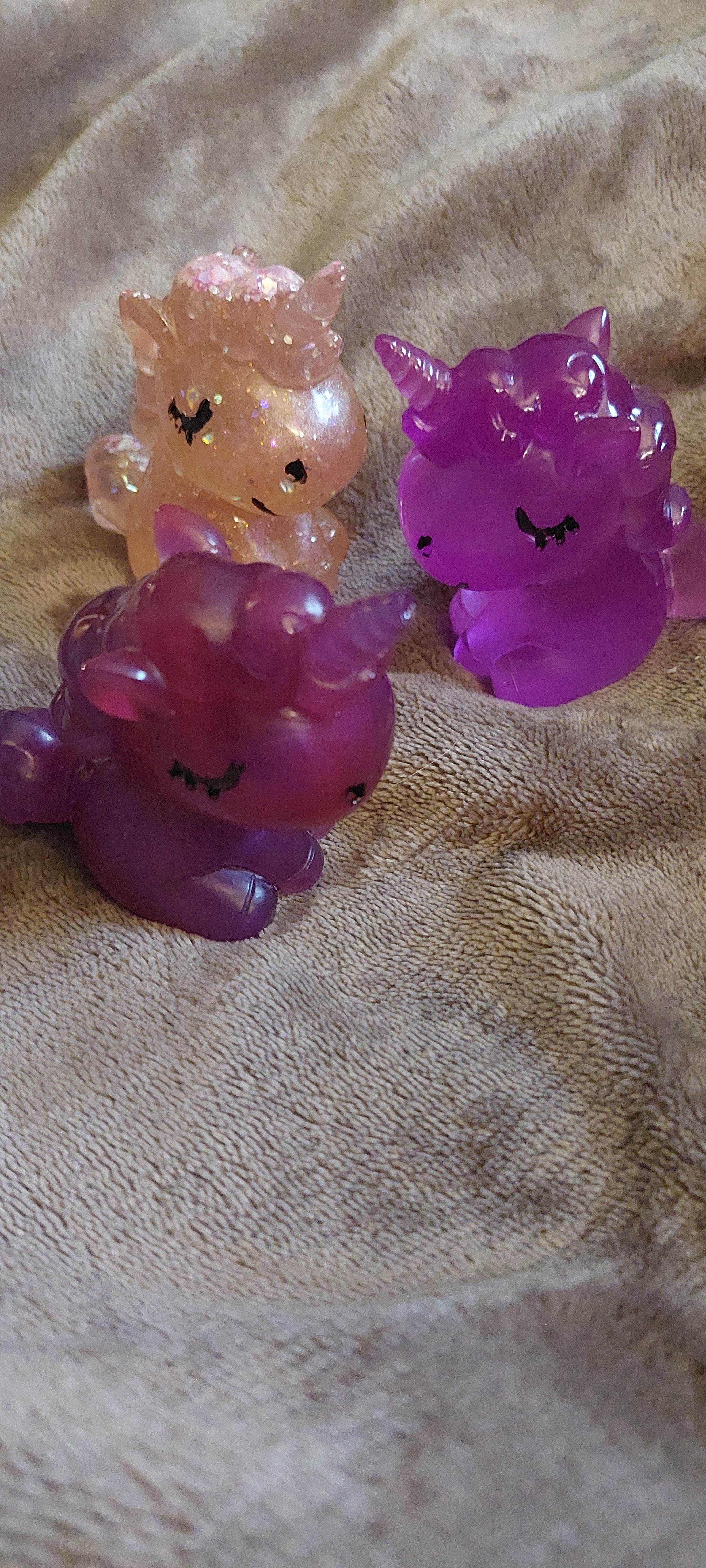 Resin Sitting Unicorn
