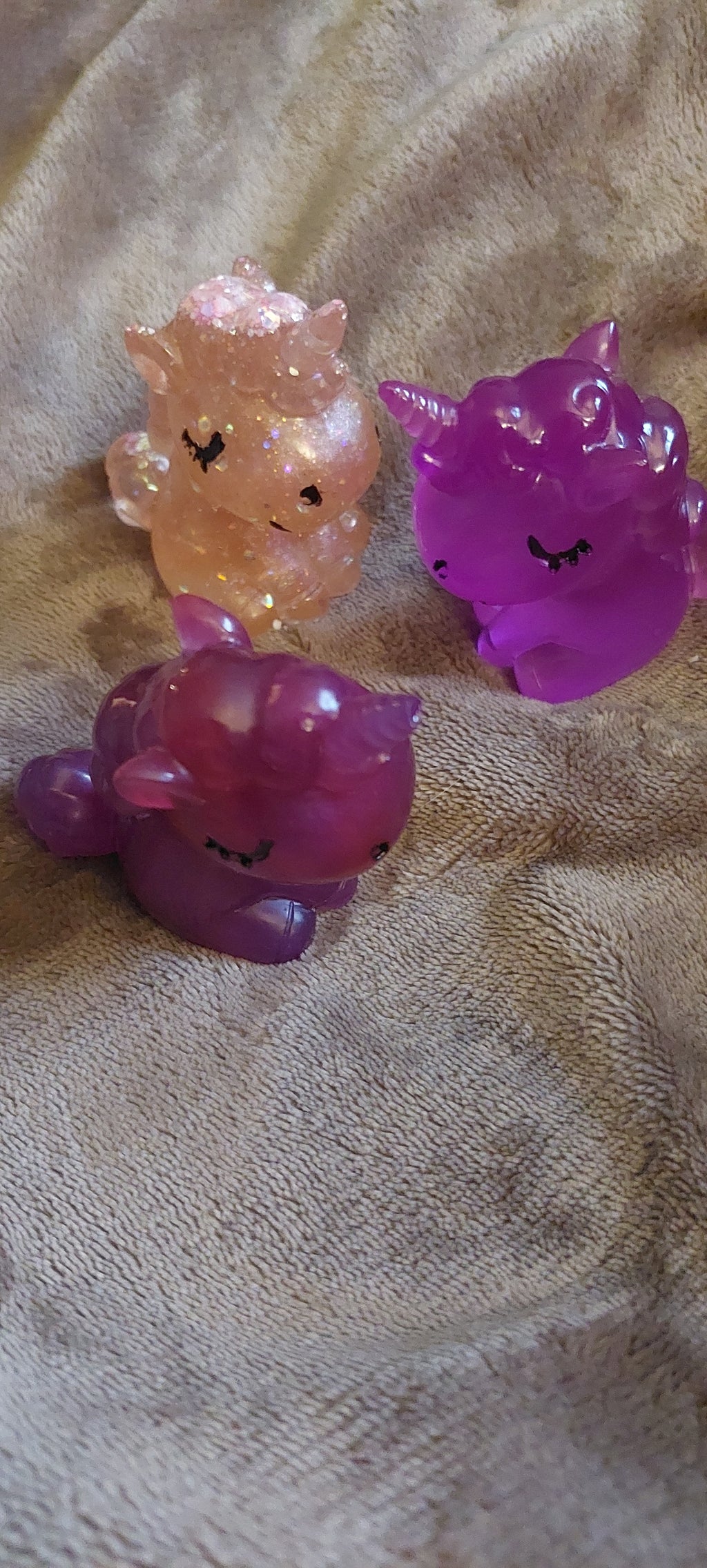 Resin Sitting Unicorn