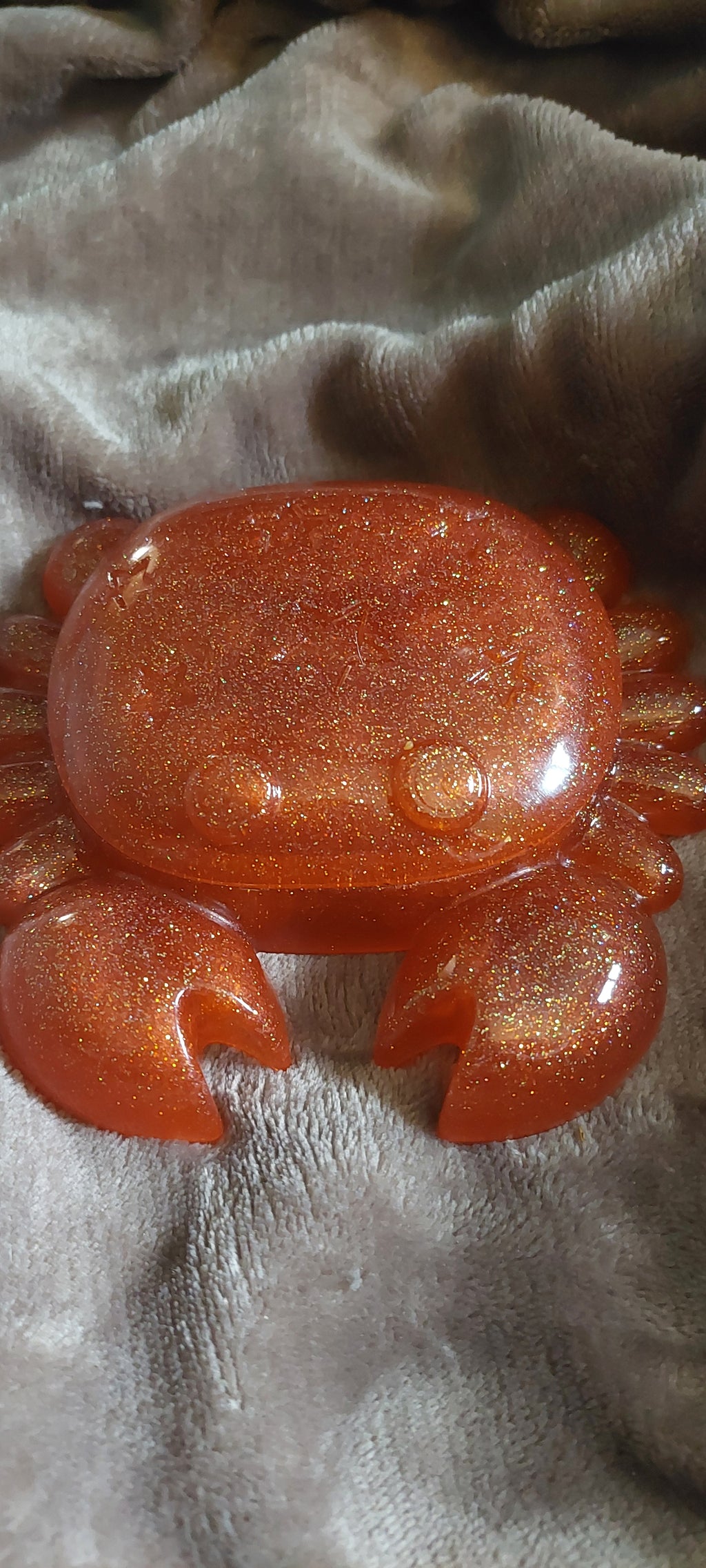 Resin Crab Trinket Box