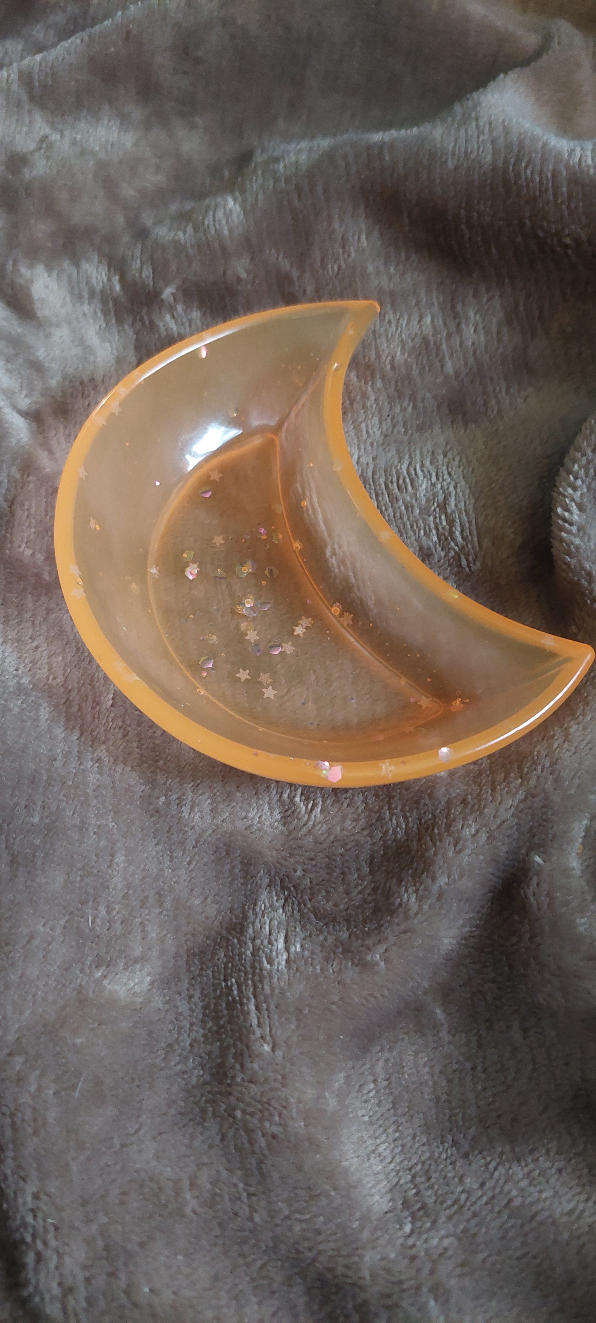Resin Crescent Moon Tray - Small